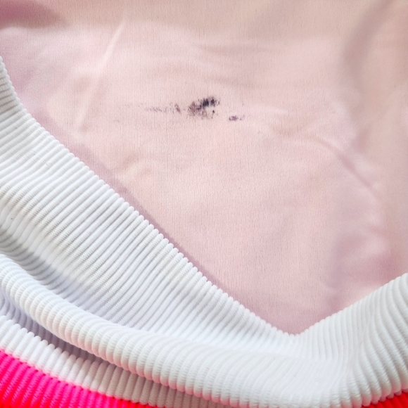 New!Beach Riot Emmy‎ Bottom Neon  Pink White Bikini bottoms - Picture 10 of 11
